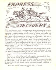 "Express Delivery" illustrated by Ron Embleton